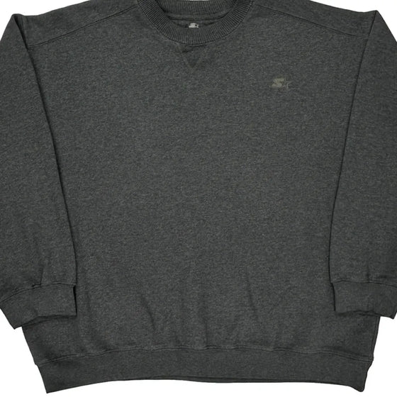 Starter Sweatshirt - 2XL Grey Cotton Blend