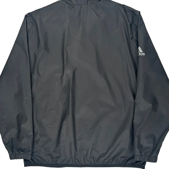 Golf Adidas Waterproof Track Jacket - XL Black Polyester