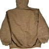 Carhartt Tall Jacket - XL Brown Cotton Blend