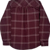 Carhartt Checked Shirt - Medium Burgundy Cotton