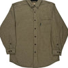 Woolrich Collared Shirt - Large Brown Cotton Blend