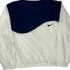 Nike Waterproof Jacket - Small White Polyester