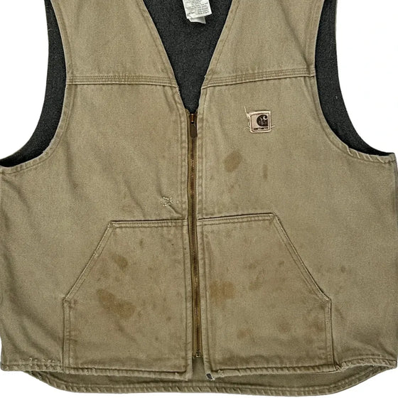 Carhartt Gilet - XL Beige Cotton