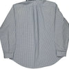 Ralph Lauren Checked Shirt - 2XL Blue Cotton