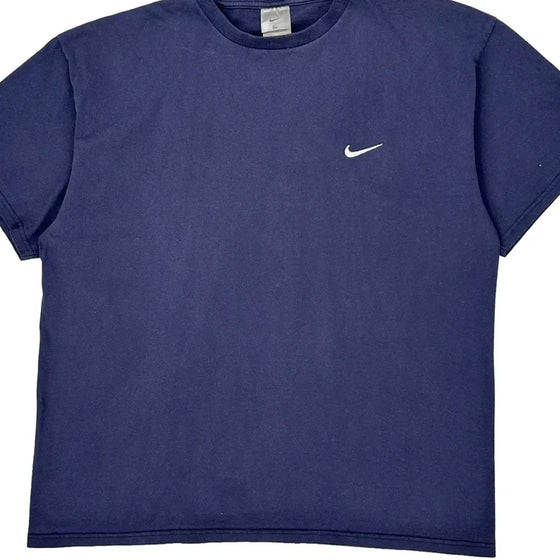 Nike T-Shirt - XL Blue Cotton