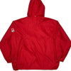 Packable In Pocket Marlboro Windbreaker - Large Red Nylon