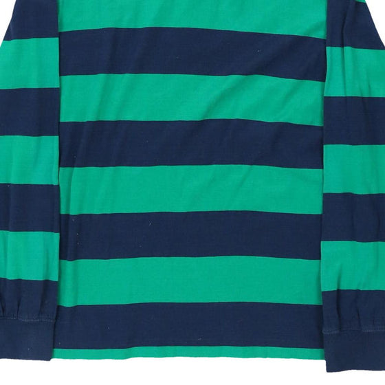 Vintage green Paul & Shark Rugby Shirt - mens medium