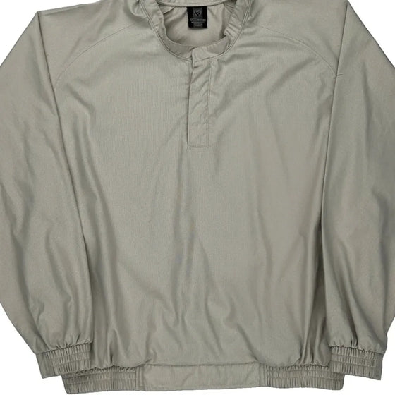 Nike Golf Windbreaker - XL Beige Polyester