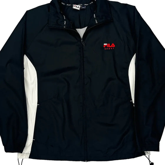 None Fila Waterproof Windbreaker - Large Black Polyester