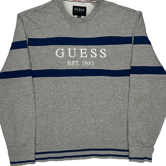 Guess Sweatshirt - XL Grey Viscose Blend