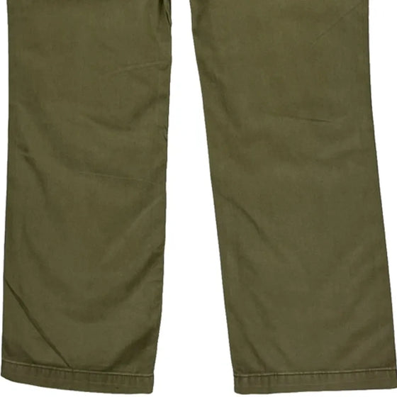 Carhartt Carpenter Trousers - 28″ Waist Green Cotton