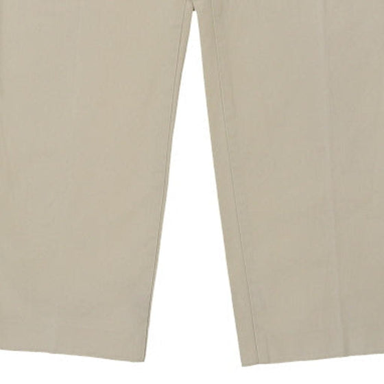 Vintage beige Burberry Trousers - mens 36" waist