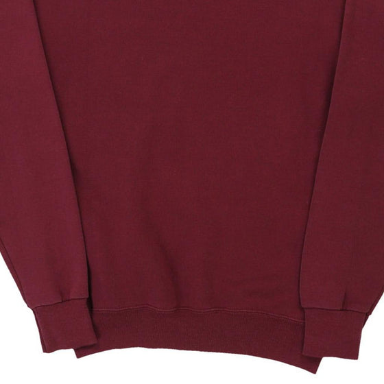 Vintage burgundy Lee Sweatshirt - mens small