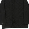 Vintage black Polarquilt Barbour Coat - mens large