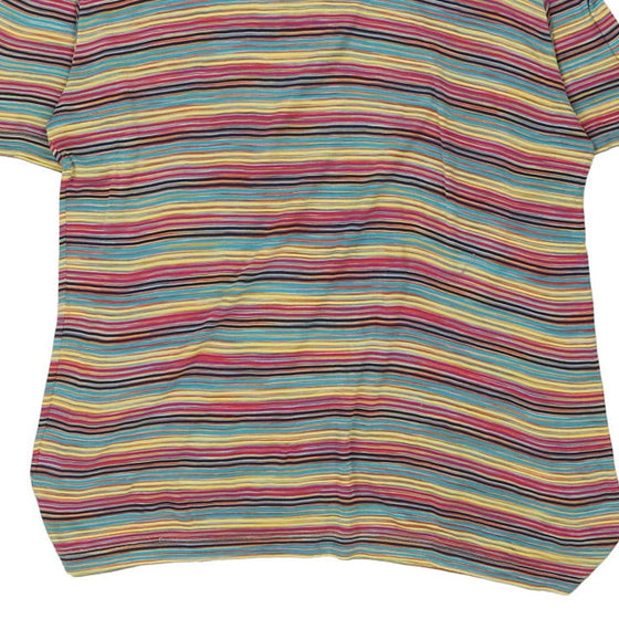 Vintage multicoloured Missoni Polo Shirt - mens large