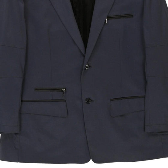 Vintage navy Versace Blazer - mens xx-large