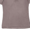 Vintage grey Napapijri Polo Shirt - mens large