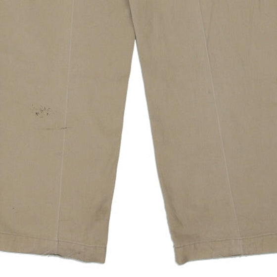 Vintage beige Dickies Trousers - mens 35" waist