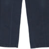 Dickies Trousers - 35W 28L Navy Polyester Blend - Thrifted.com