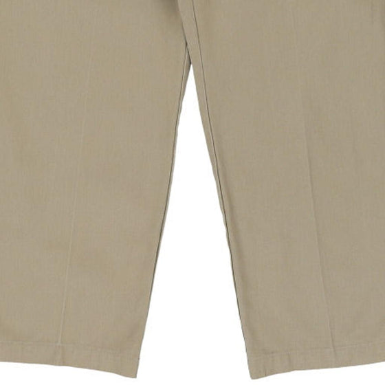 874 Dickies Trousers - 37W 29L Beige Cotton Blend - Thrifted.com