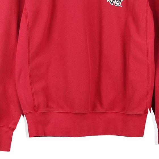 Vintage red Central Wildcats Mv Sport Sweatshirt - mens small