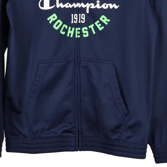 Vintage navy Age 13-14 Champion Track Jacket - boys x-large