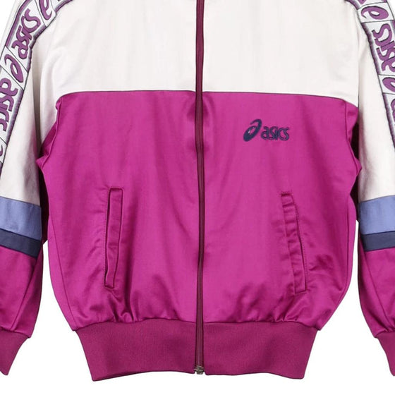 Vintage block colour Age 5 Asics Track Jacket - girls large