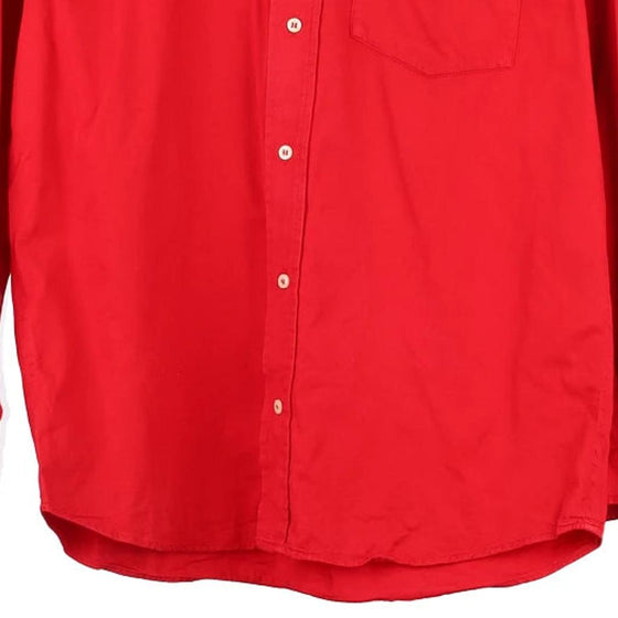 Vintage red Benetton Shirt - womens large