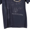 Pre-Loved navy Barcelona Hard Rock Cafe T-Shirt - mens small