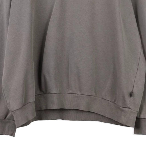 Vintage grey Puma Sweatshirt - mens x-large