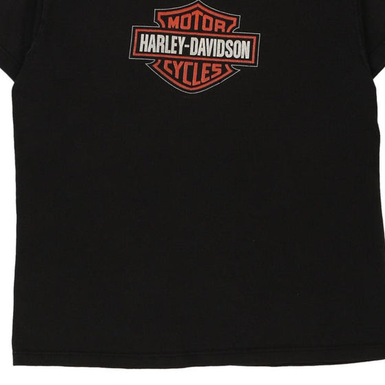 Vintage black Wisconsin Harley Davidson T-Shirt - womens medium