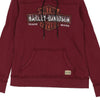 Vintage burgundy Harley Davidson Hoodie - womens medium