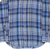 Etro Checked Shirt - XL Blue Cotton