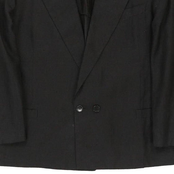 Vintage black Gianni Versace Blazer - mens large