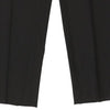 Dolce & Gabbana Trousers - 36W UK 14 Black Wool Blend