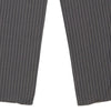 Dolce & Gabbana Striped Trousers - 36W UK 14 Grey Cotton Blend