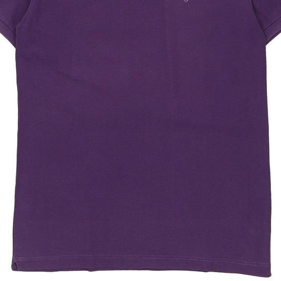 Vintage purple Conte Of Florence Polo Shirt - mens x-large