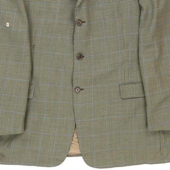 Vintage green Burberry London Blazer - mens large