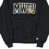 MWSU Champion Hoodie - Small Black Cotton Blend - Thrifted.com