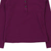 Vintage purple Age 8-9 Lacoste Long Sleeve Polo Shirt - girls medium