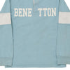 Vintage blue Age 10-12 Benetton Rugby Shirt - boys medium