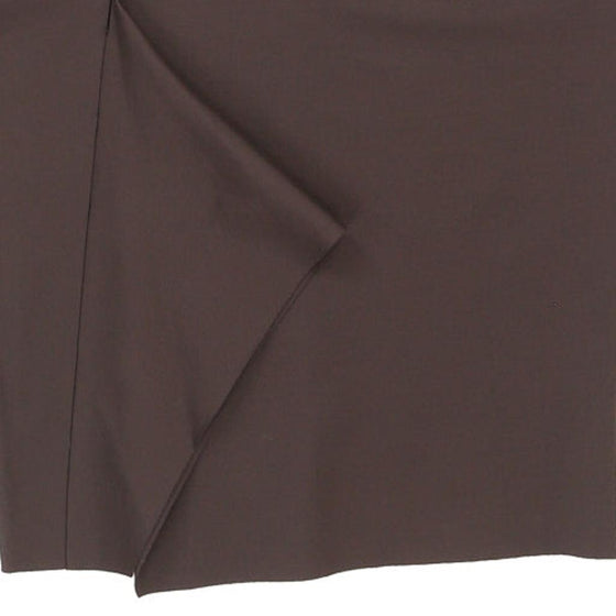 Gucci Mini Skirt - 31W UK 12 Brown Cotton