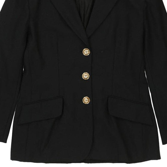 Cheap & Chic Moschino Blazer - XL Black Wool