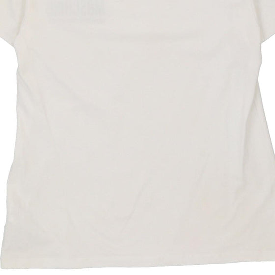 Moschino T-Shirt - Medium White Cotton