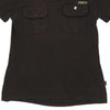 Just Cavalli T-Shirt - Small Brown Cotton