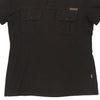 Just Cavalli T-Shirt - Large Black Cotton