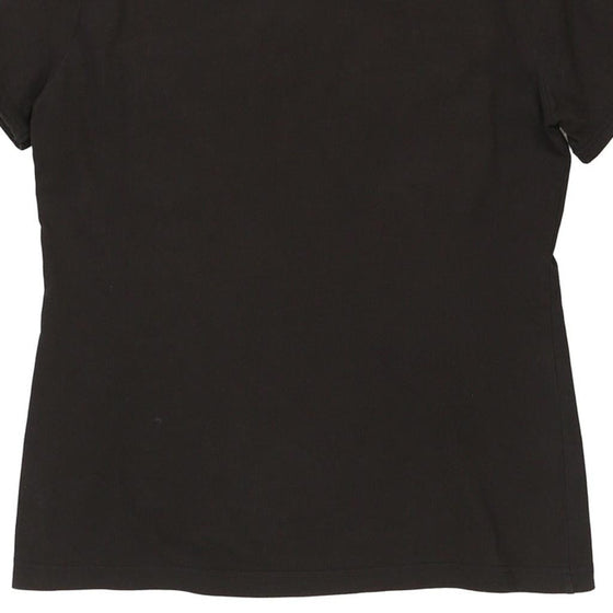 Just Cavalli T-Shirt - Large Black Cotton