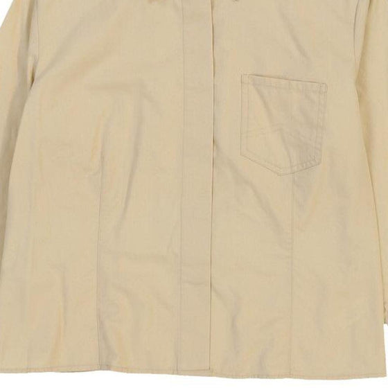 Armani Jeans Shirt - Medium Yellow Cotton