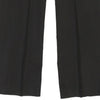 Richmond Trousers - 32W UK 10 Black Cotton Blend