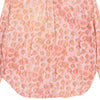 Moschino Jeans Floral Shirt - Large Pink Cotton